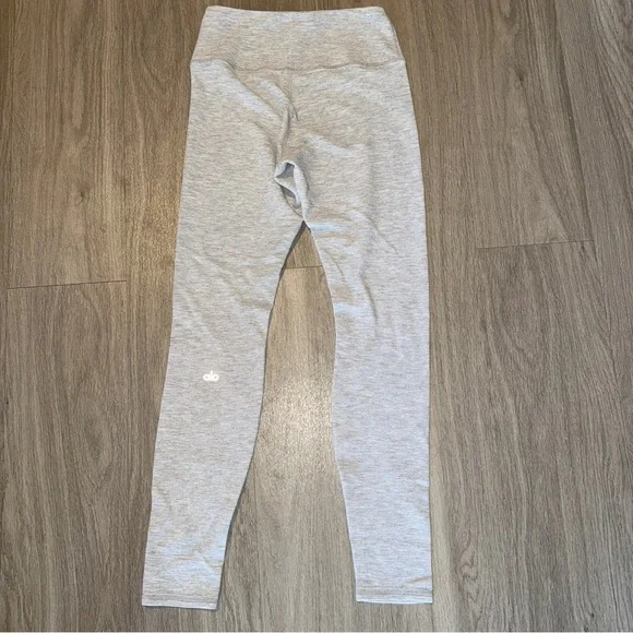Alo Yoga High Waist Micro Waffle Low Key Leggings Sz M - Picture 7 of 7